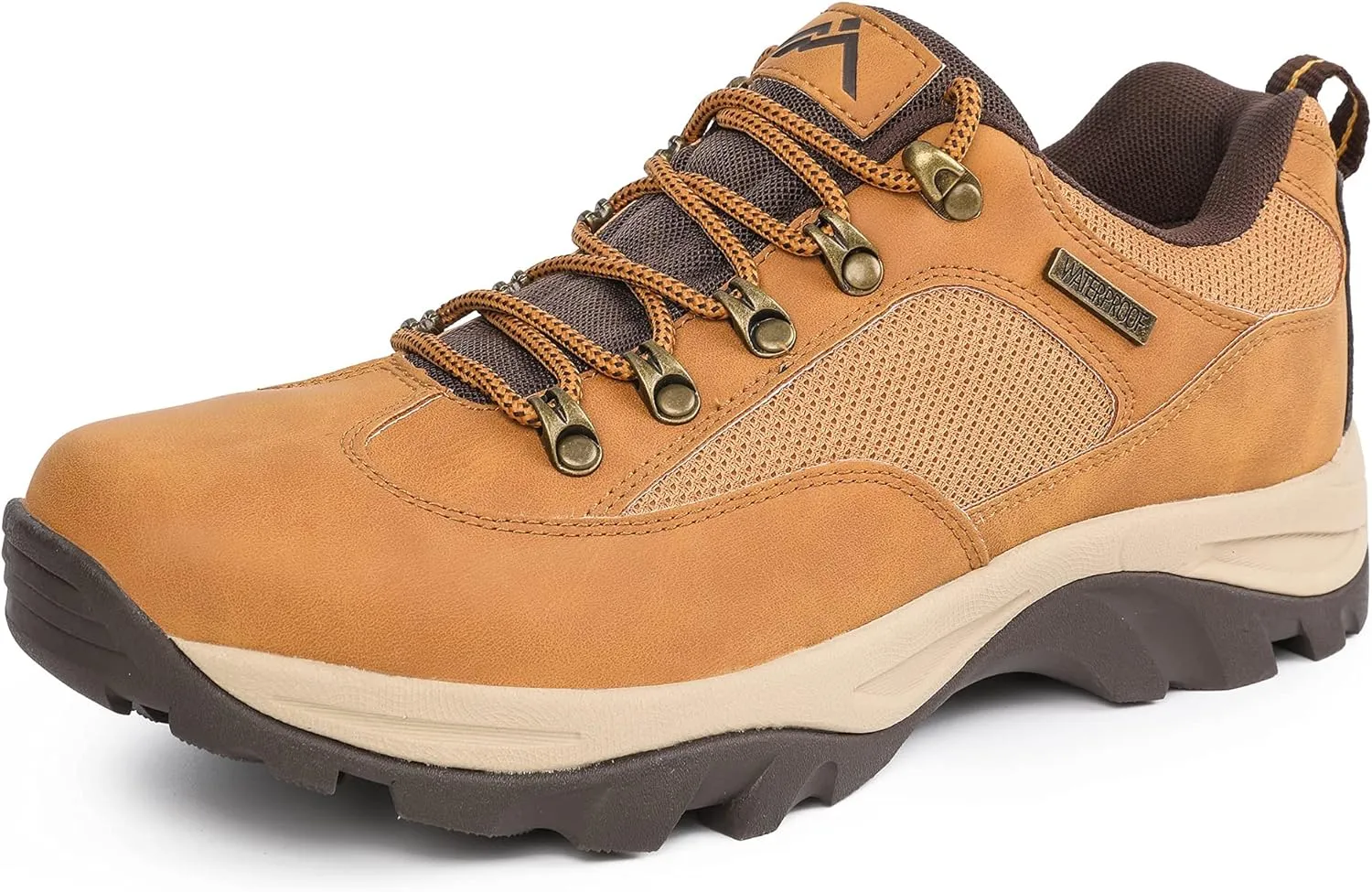 CC-Los Men's Hiking Shoes | Waterproof Work Shoes | Non-Slip & Comfortable Walking Size 7.5