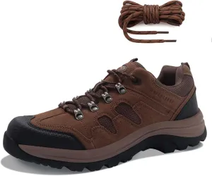 CC-Los Mens Waterproof Hiking Shoes Lightweight Breathable Walking Trekking Sneakers Size 7-13