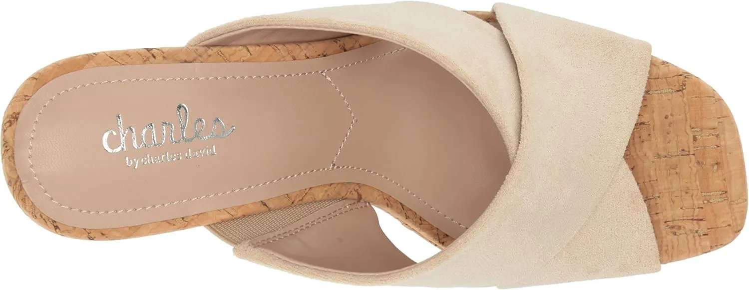 CHARLES BY CHARLES DAVID Women's Duo Wedge Sandal