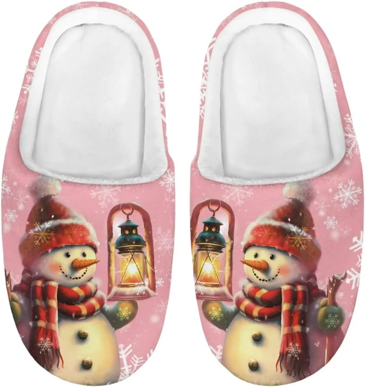 Child Plush Slip on House Slipper Plush Cozy Warm Slippers with Memory Foam