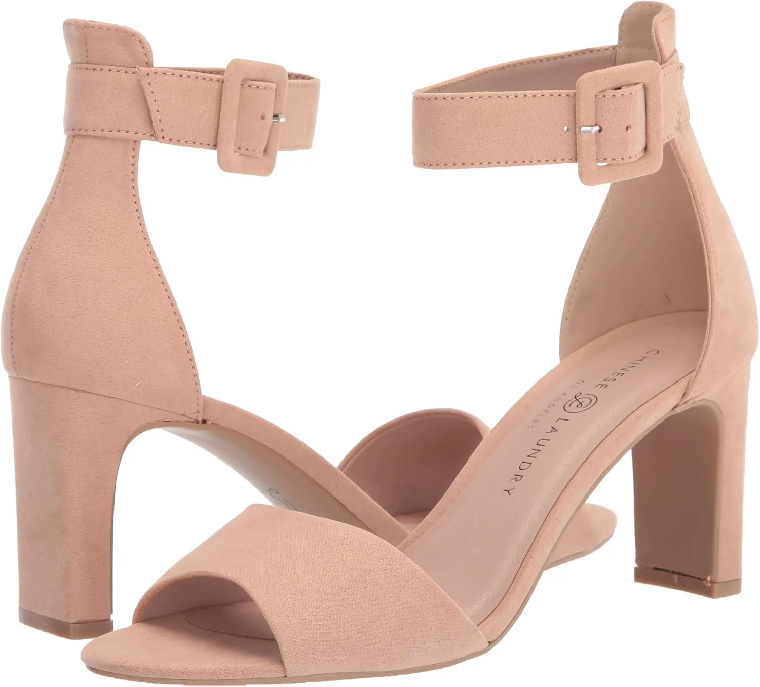 Chinese Laundry Women's Raisie Fine Suede Heeled Sandal