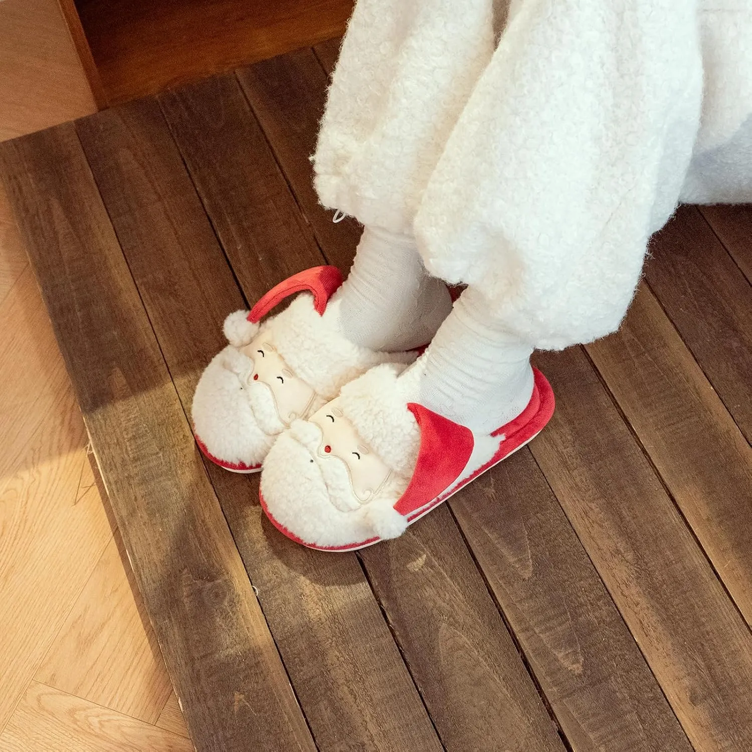 Christmas Slippers - Cozy Memory Foam Slippers for Women & Men