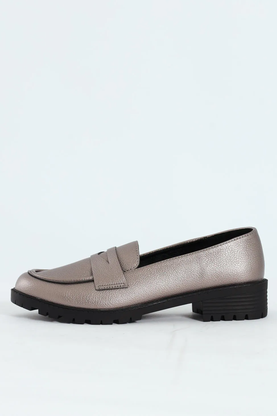 Chunky Loafer - Pewter