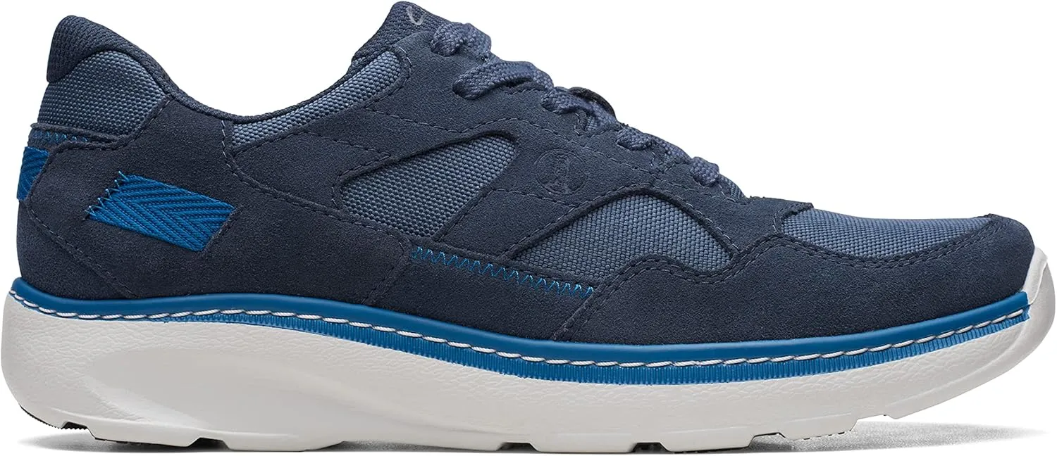 Clarks Men's Chartlite Tor Trainers, Navy Combi, 10.5