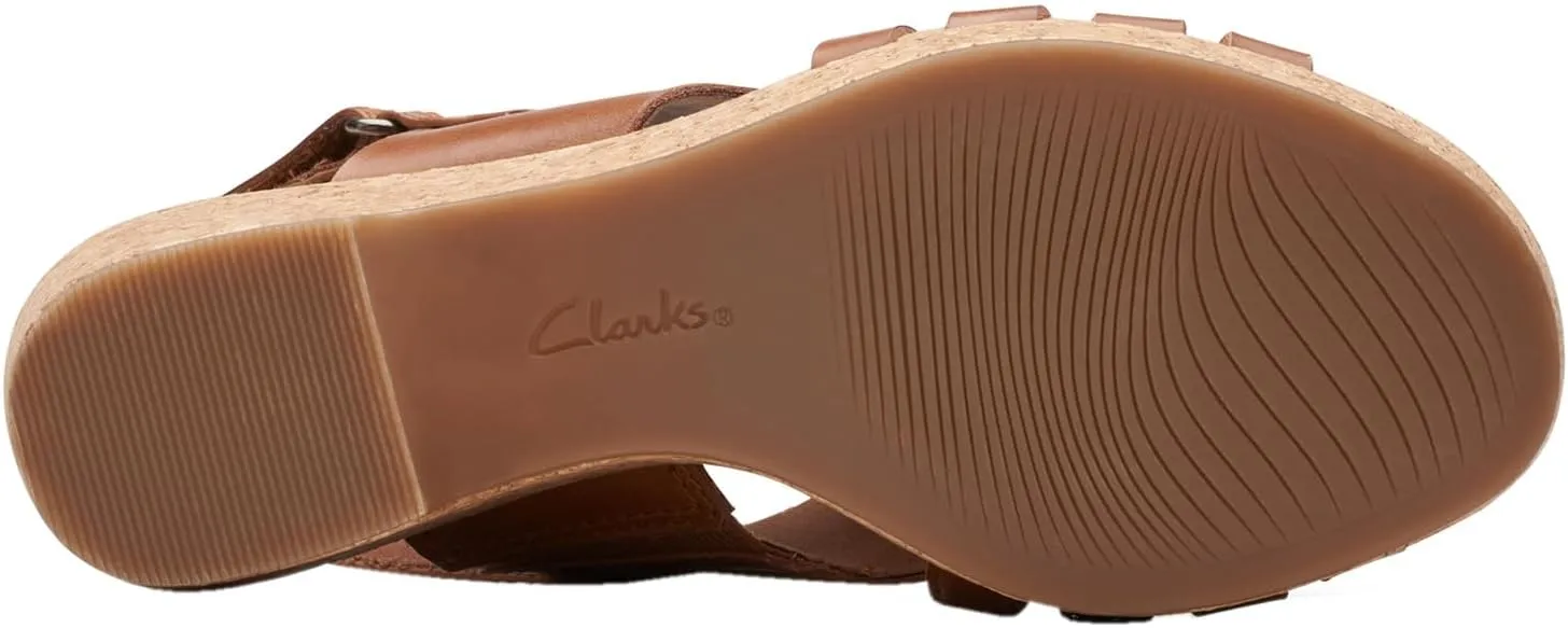 Clarks Women's Giselle Ivy Wedge Sandal