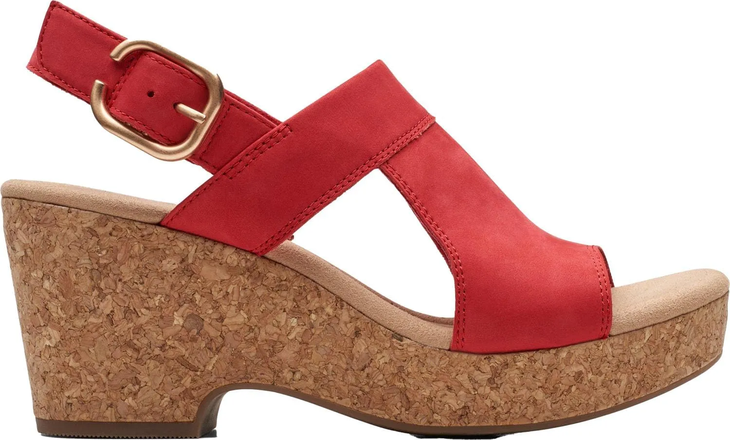 Clarks Women's Giselle Rose Wedge Sandal