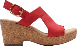 Clarks Women's Giselle Rose Wedge Sandal