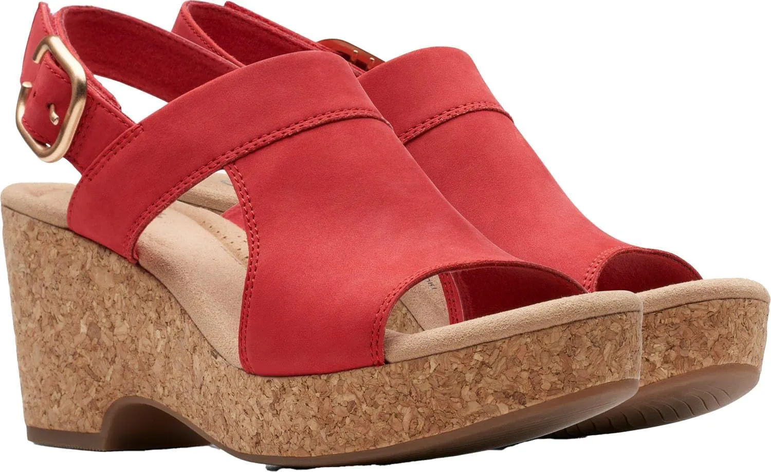 Clarks Women's Giselle Rose Wedge Sandal