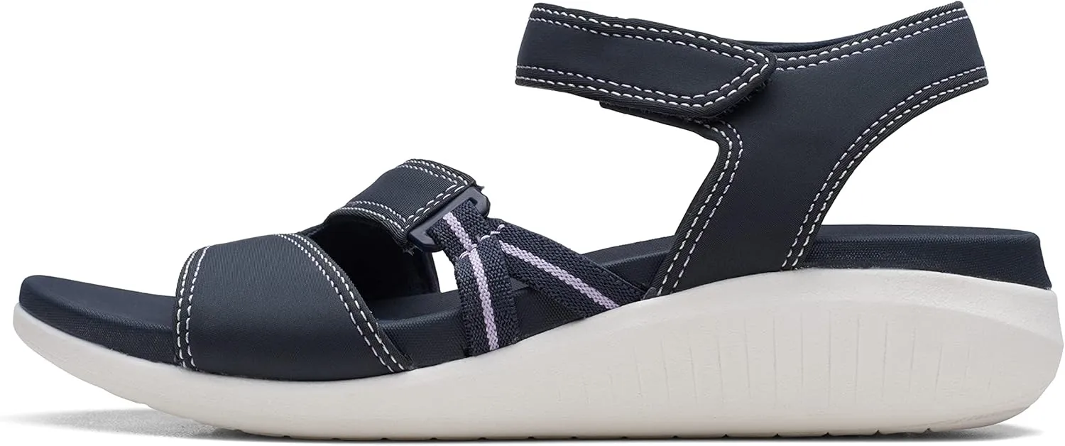 Clarks Women's Glide Hi Shore Wedge Sandal