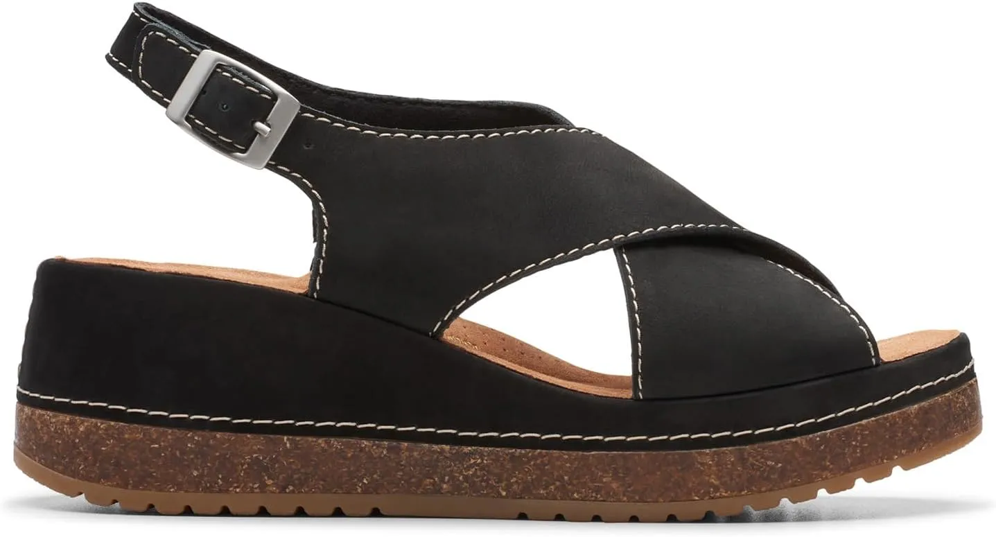 Clarks Women's Kassanda Step Wedge Sandal