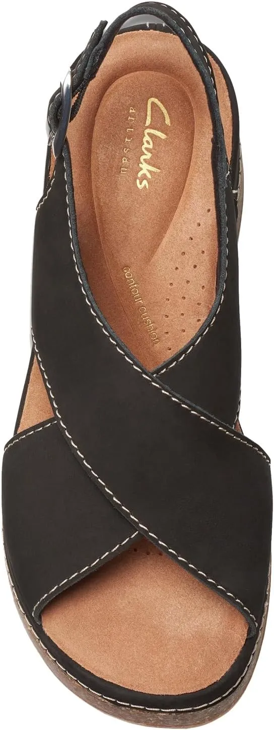 Clarks Women's Kassanda Step Wedge Sandal