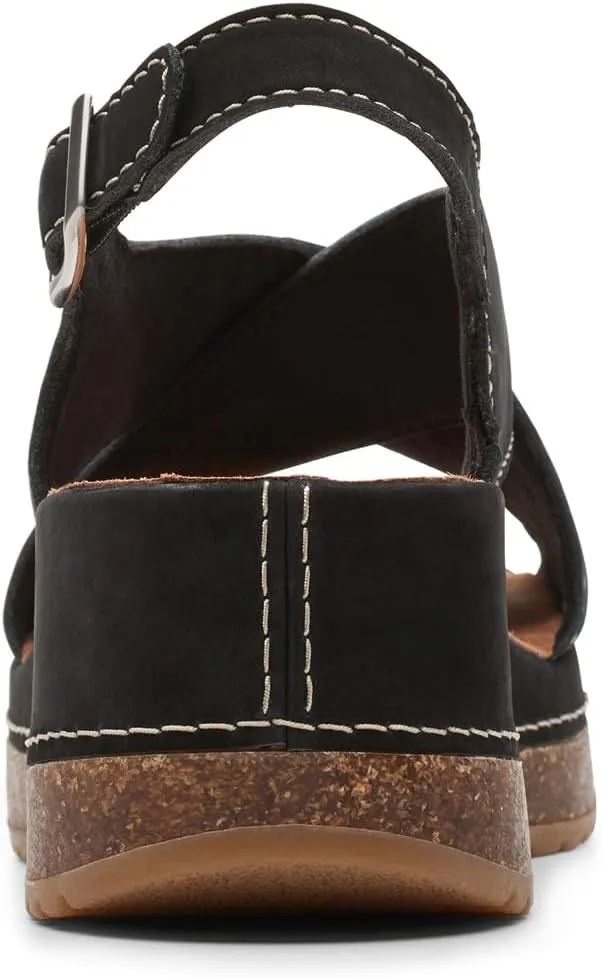 Clarks Women's Kassanda Step Wedge Sandal