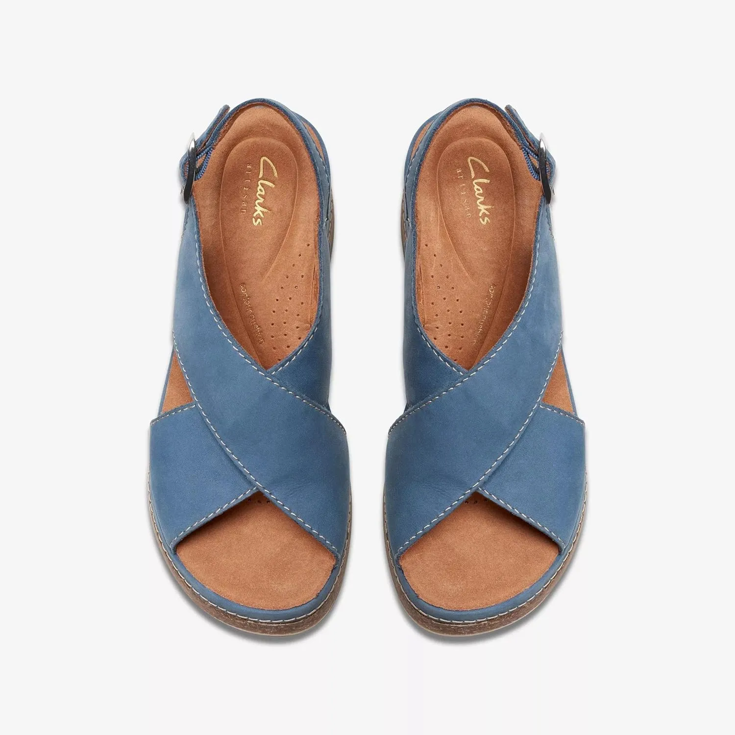Clarks Women's Kassanda Step Wedge Sandal