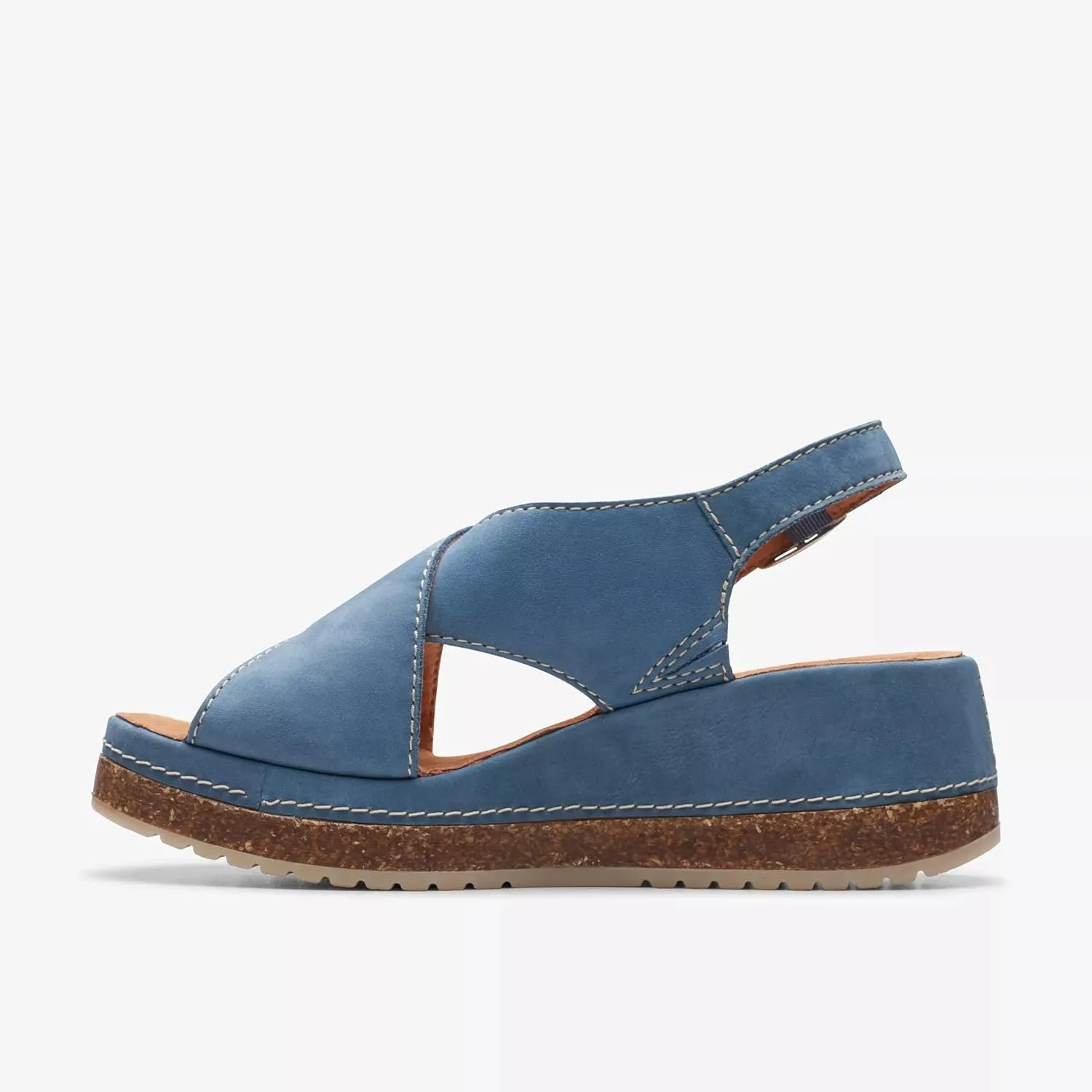 Clarks Women's Kassanda Step Wedge Sandal