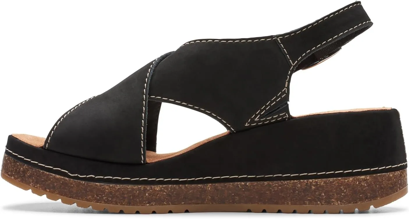 Clarks Women's Kassanda Step Wedge Sandal