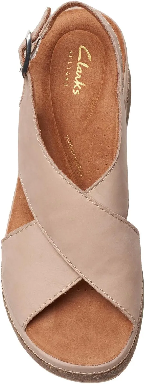 Clarks Women's Kassanda Step Wedge Sandal