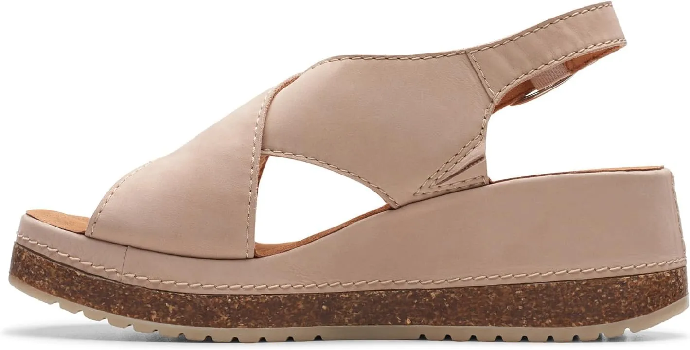 Clarks Women's Kassanda Step Wedge Sandal
