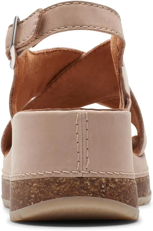 Clarks Women's Kassanda Step Wedge Sandal