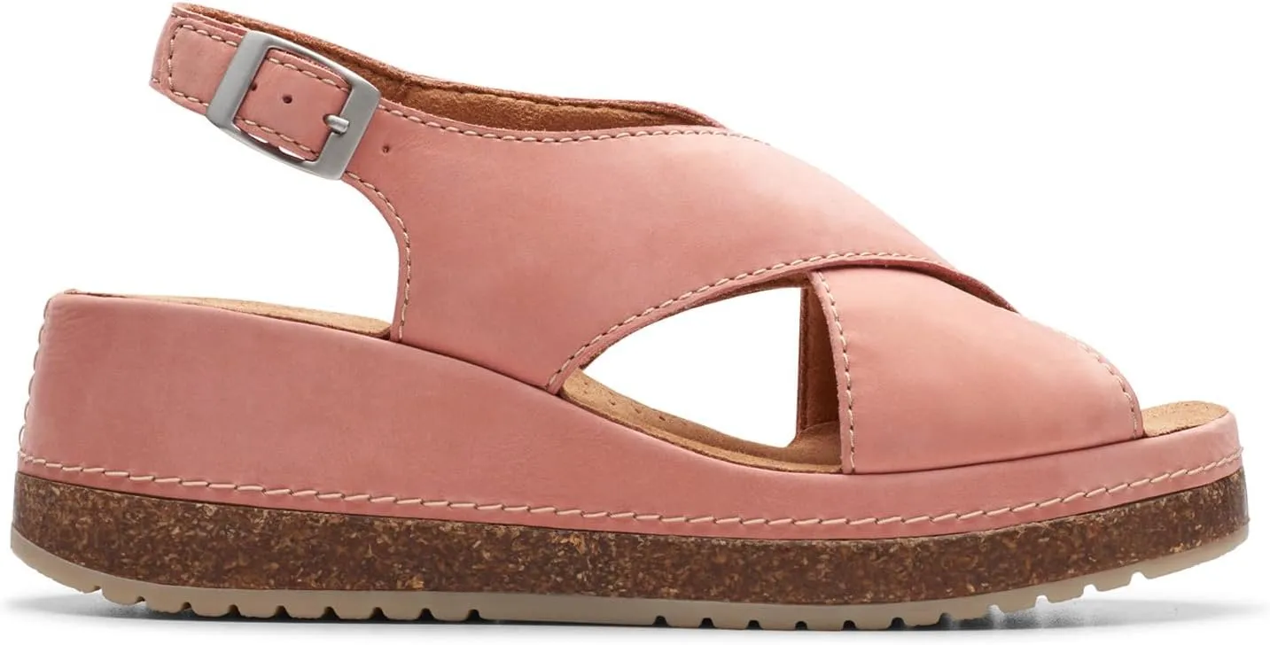 Clarks Women's Kassanda Step Wedge Sandal