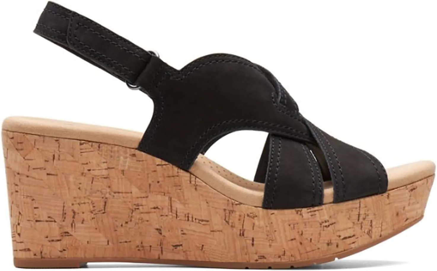 Clarks Women's Rose Way Wedge Sandal