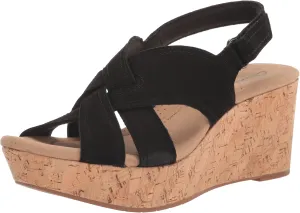 Clarks Women's Rose Way Wedge Sandal