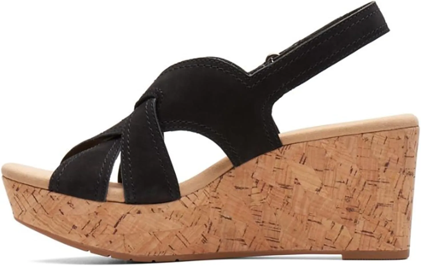 Clarks Women's Rose Way Wedge Sandal