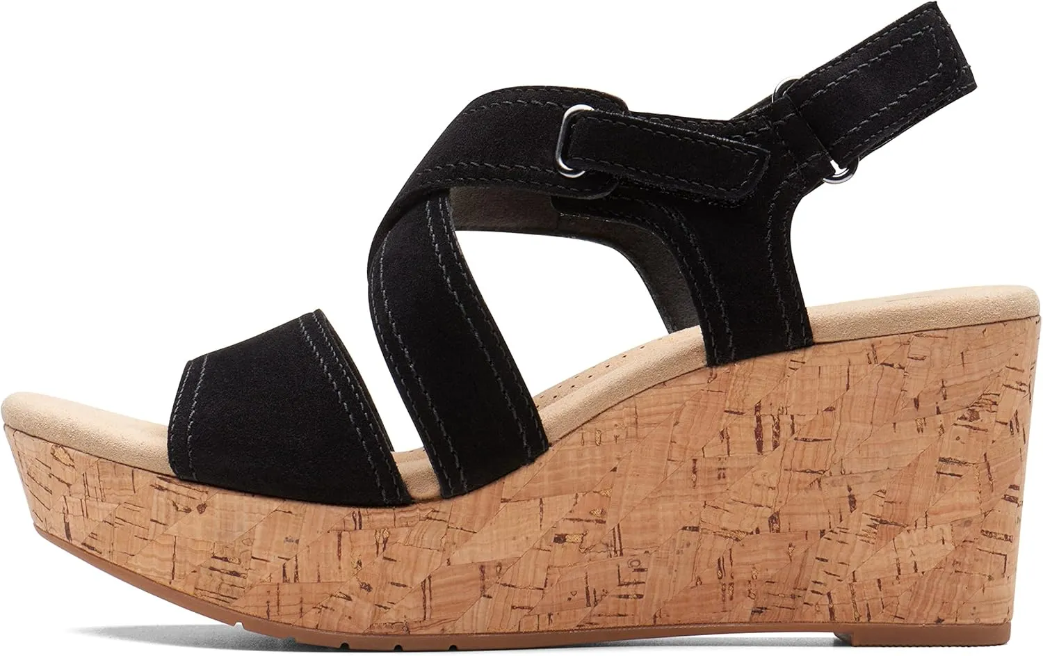 Clarks Women's Rose Way Wedge Sandal