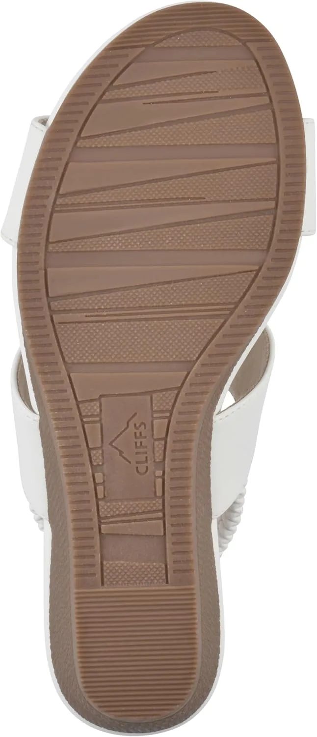 CLIFFS BY WHITE MOUNTAIN Women's Candea Wedge Sandal