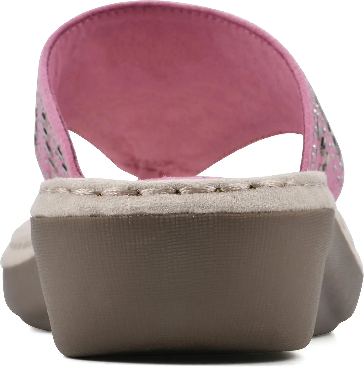 CLIFFS BY WHITE MOUNTAIN Women's Cienna Mini Wedge Flip Flop Sandal