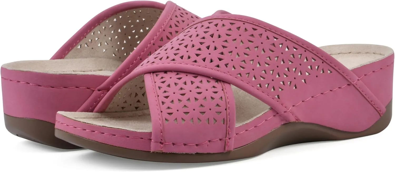 CLIFFS BY WHITE MOUNTAIN Women's Collet Wedge Sandal