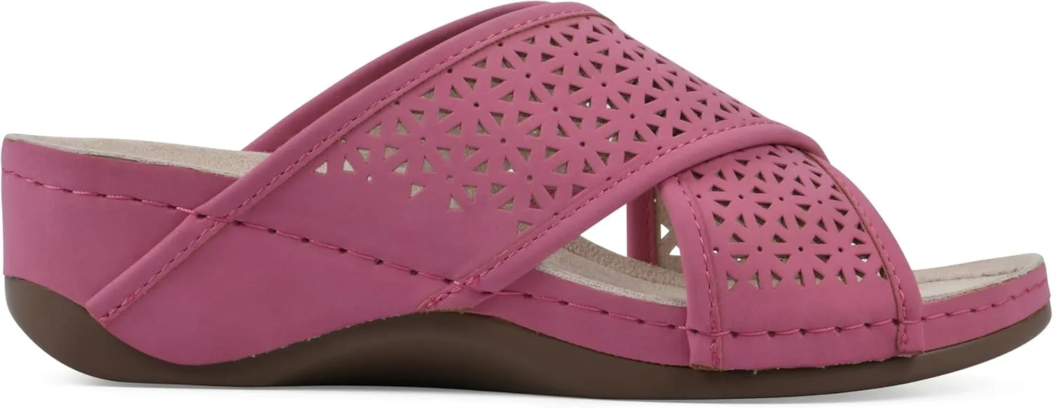 CLIFFS BY WHITE MOUNTAIN Women's Collet Wedge Sandal