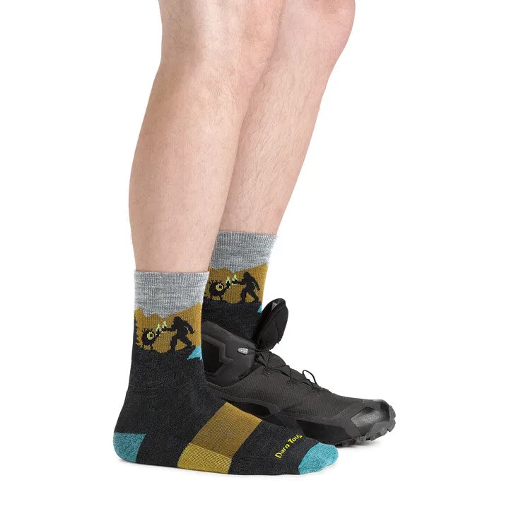 Close Encounters Micro Crew Midweight Hiking Sock - Charcoal