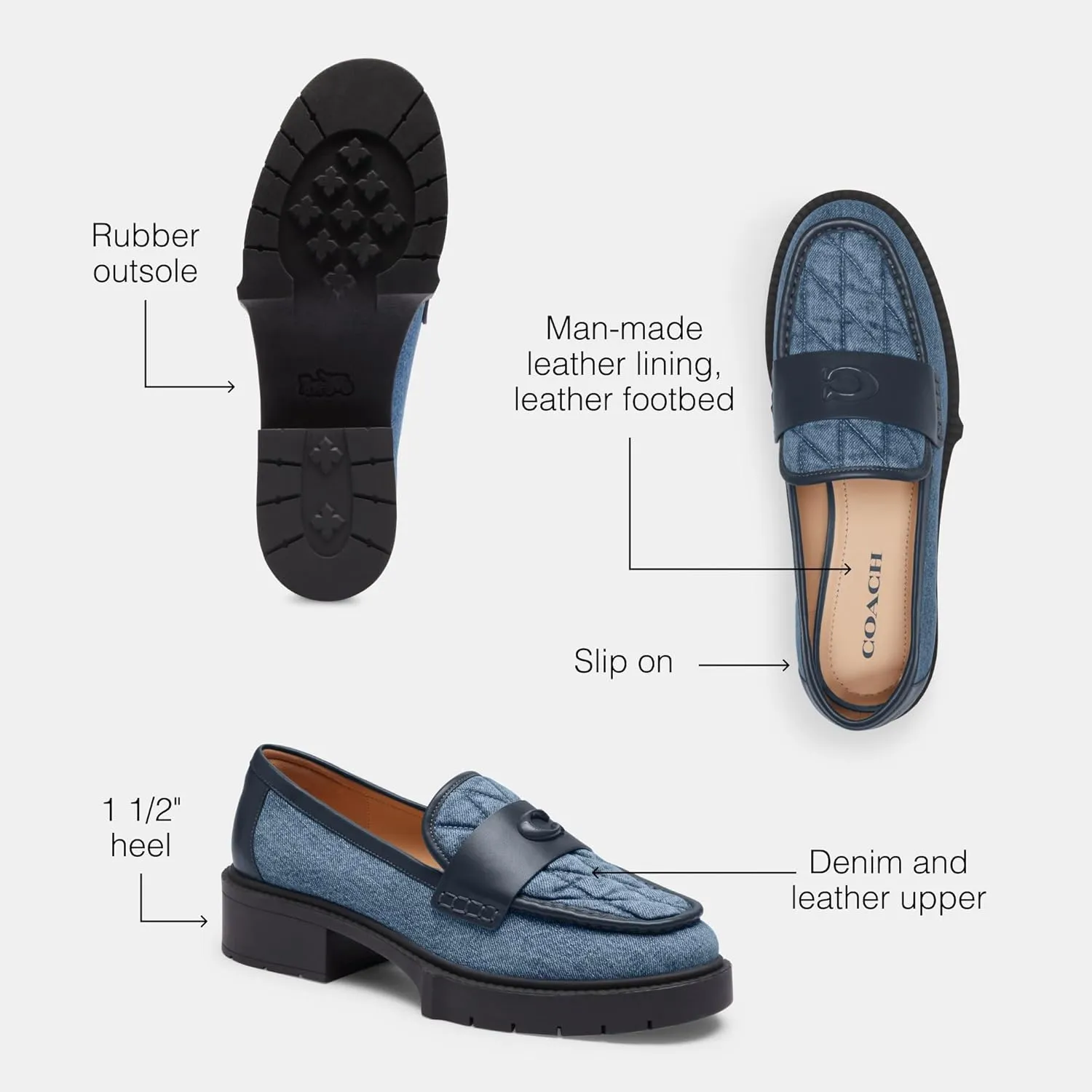 Coach Women's Leah Loafer