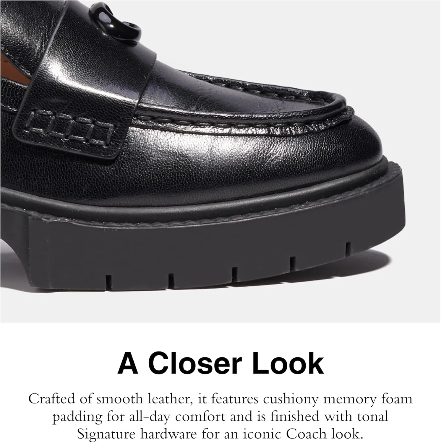 Coach Women's Leah Platform Loafer