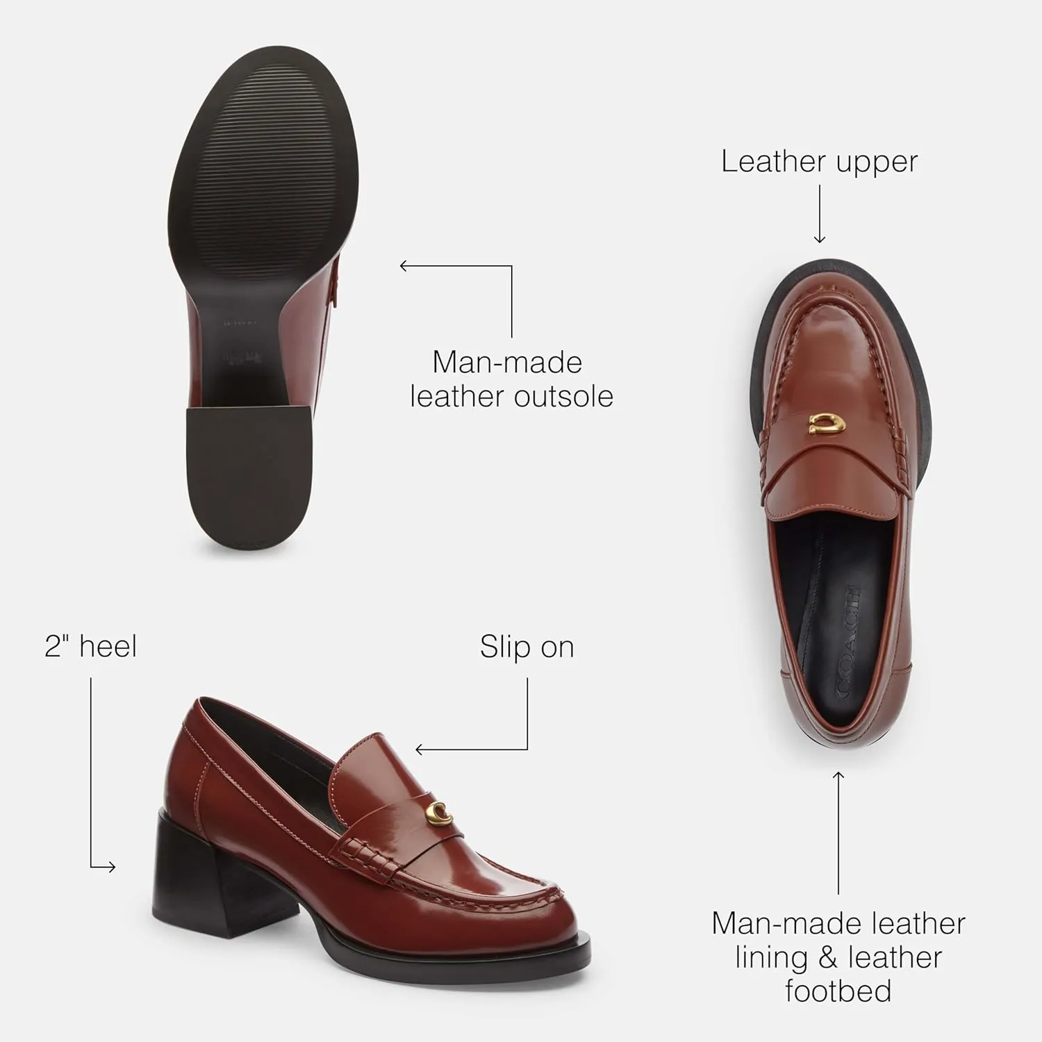 COACH Women's Natalie Loafer