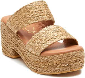 Coconuts by Matisse Women's Ocean Ave Espadrille Platform Sandal Slide