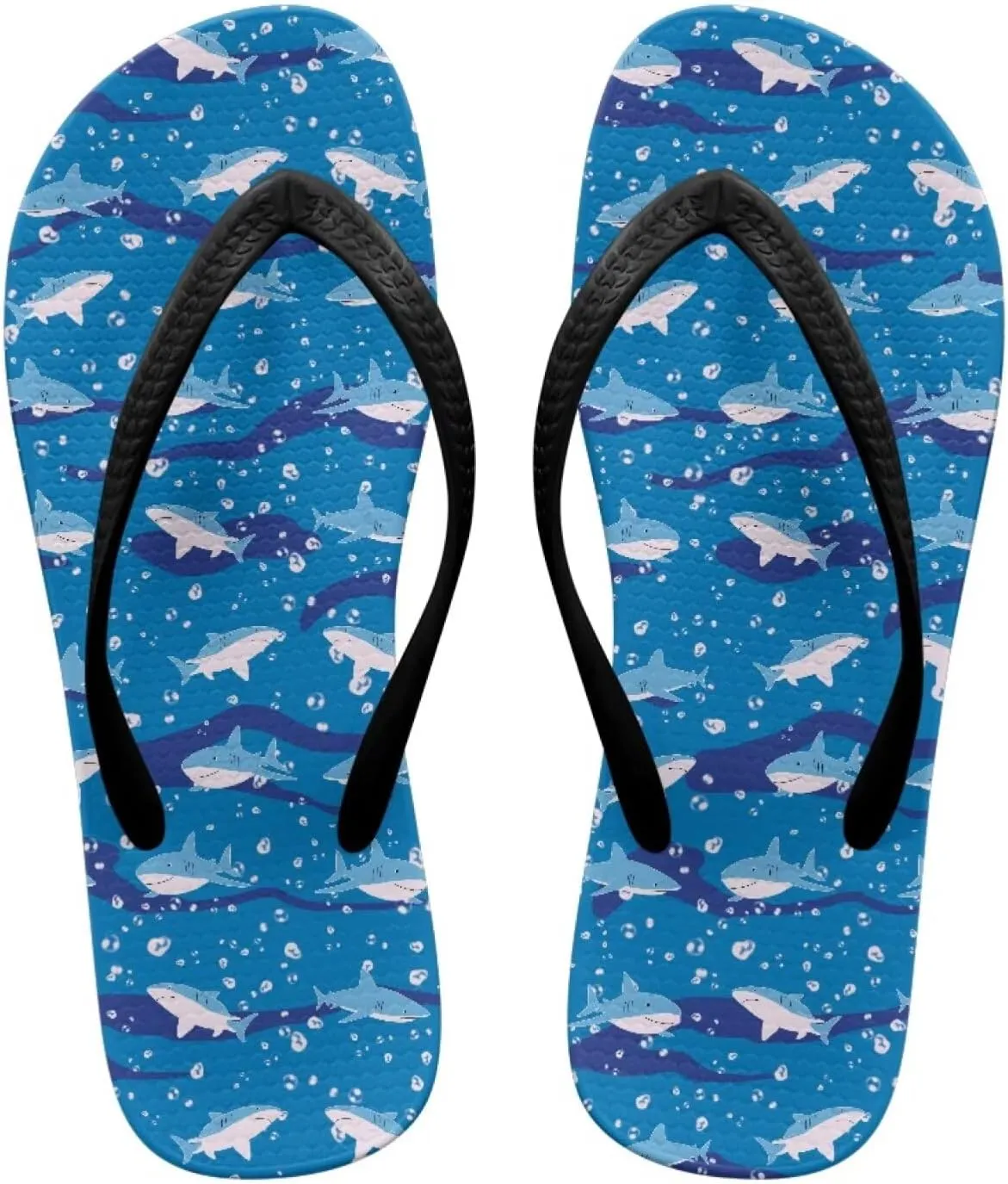 Coloranimal Womens Flip Flops Summer Beach Sandals Non Slip Flip Flops Thong Sandals for Women Lightweight Ladies Slip On Summer Slippers