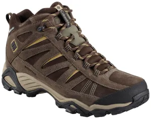 Columbia Men Brown NORTH PLAINS MID LEATHER WATERPROOF