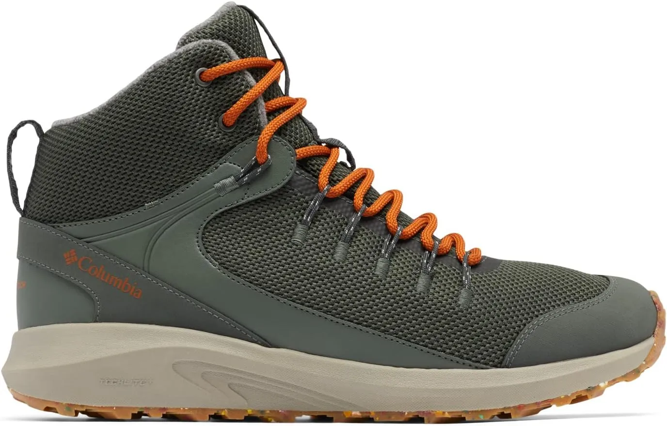 Columbia Men's Trailstorm Mid Waterproof Omni Heat Hiking Shoe