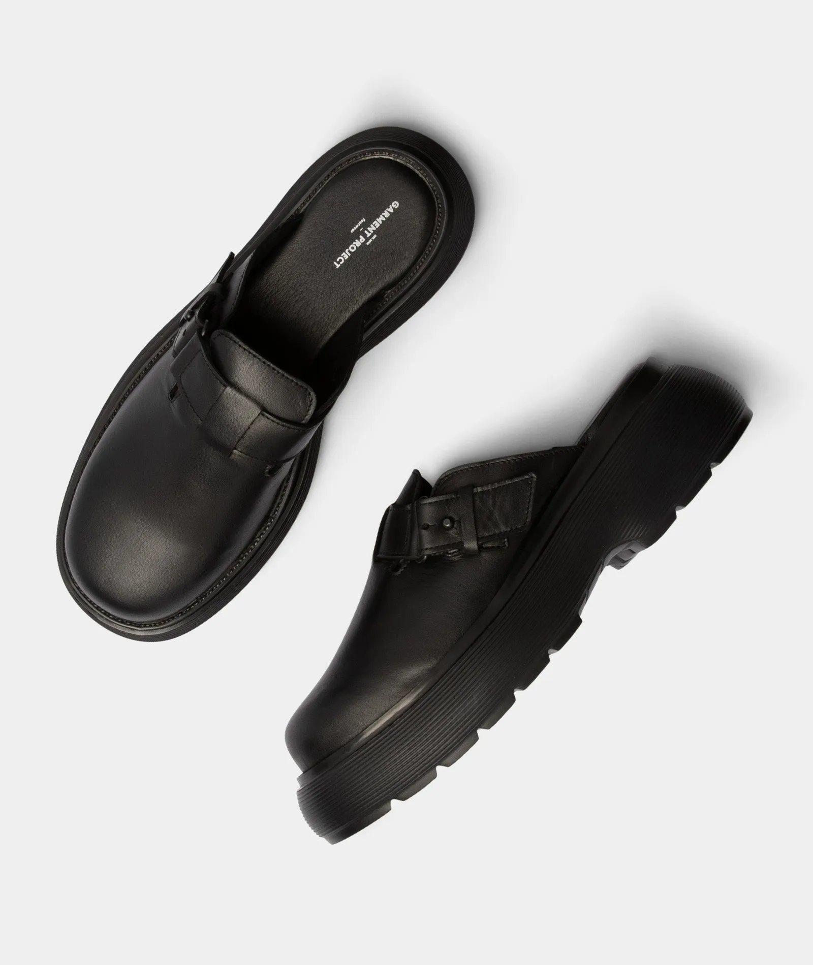 Combo offer Clog - Leather Localized shipping Cloud Black