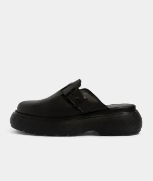 Combo offer Clog - Leather Localized shipping Cloud Black