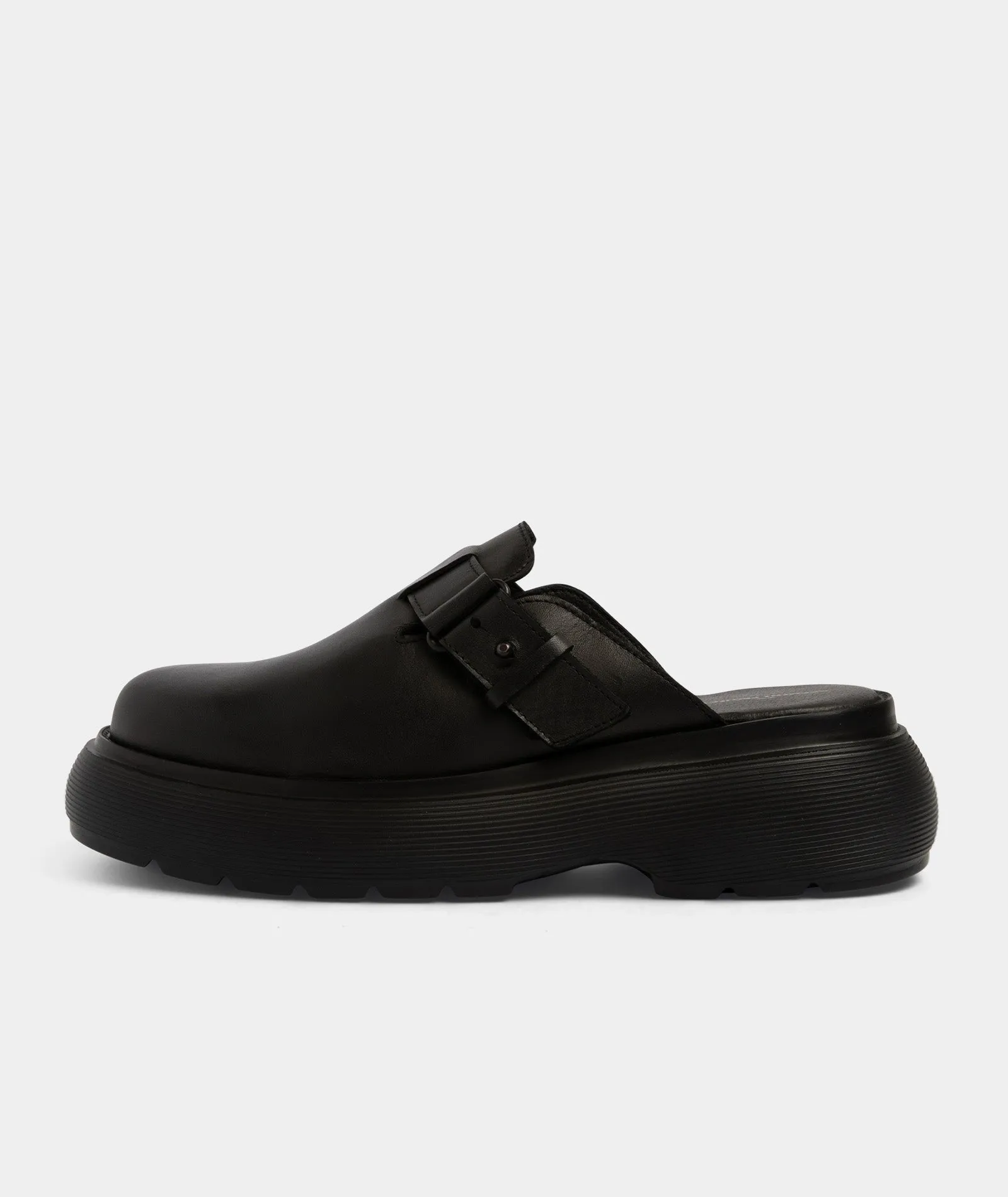 Combo offer Clog - Leather Localized shipping Cloud Black