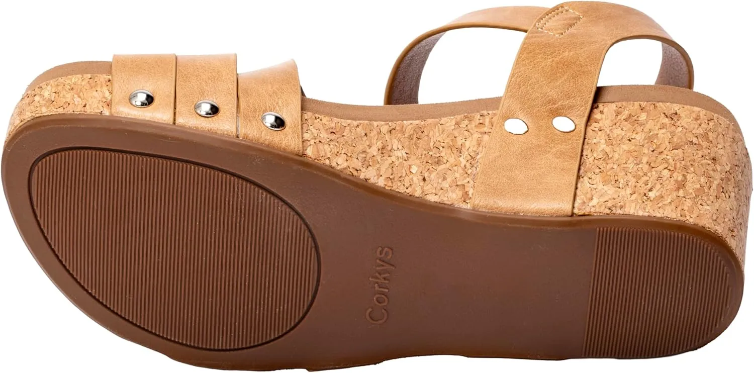 Corkys Footwear Giggle Womens 2.5" Wedge