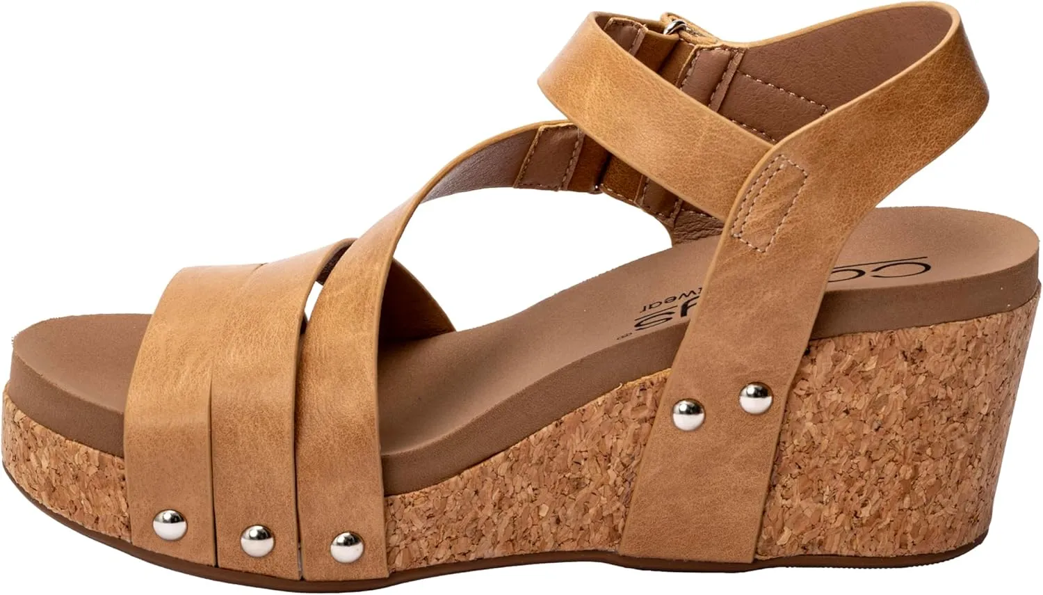 Corkys Footwear Giggle Womens 2.5" Wedge