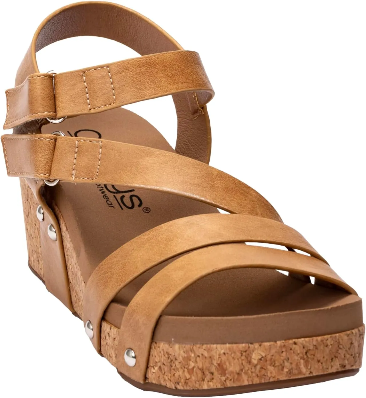 Corkys Footwear Giggle Womens 2.5" Wedge