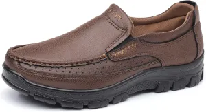 COSIDRAM Mens Casual Loafers Shoes Lightweight Luxury Comfort Bussiness Office Walking Shoes for Male