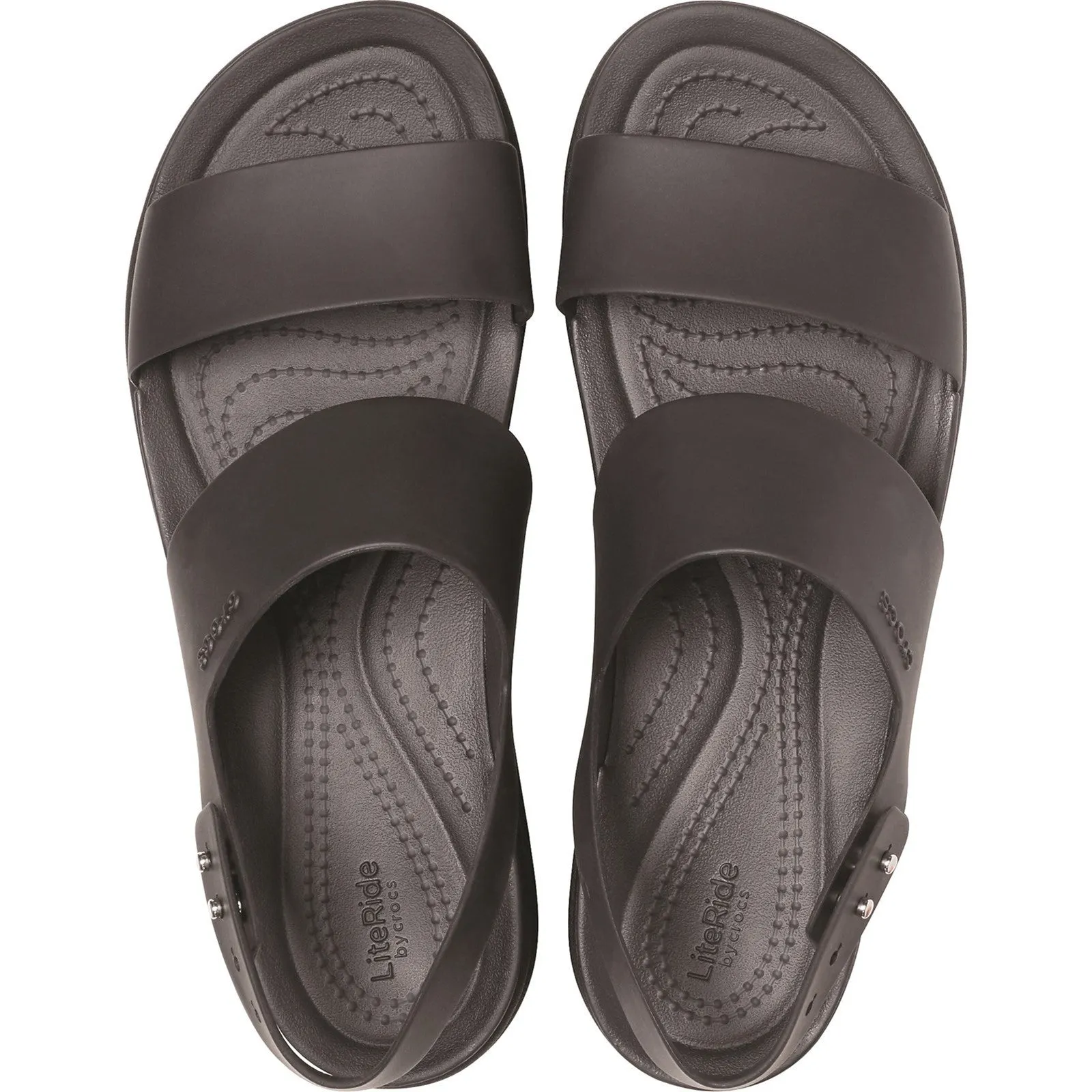 Crocs Brooklyn Low Wedge Sandal Ladies Summer Black