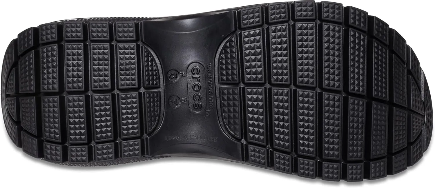 Crocs Unisex Classic Mega Crush Platform Sandals Wedge