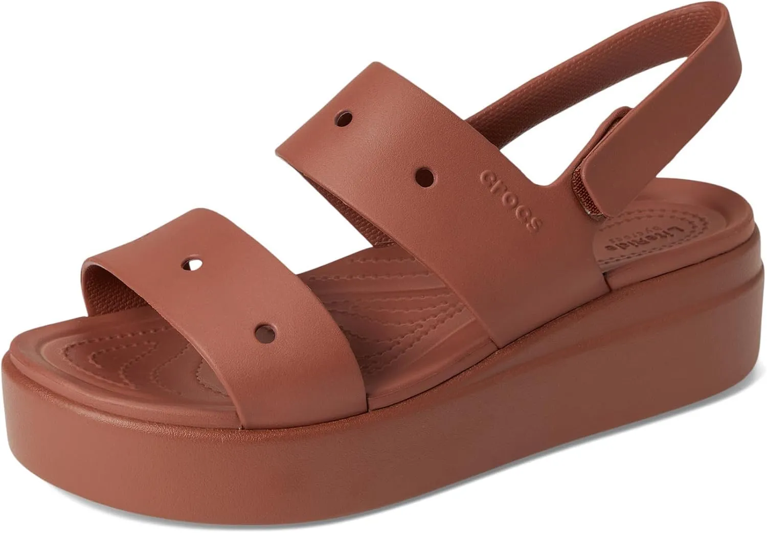 Crocs Women's Brooklyn 4u Low Wedges Sandal