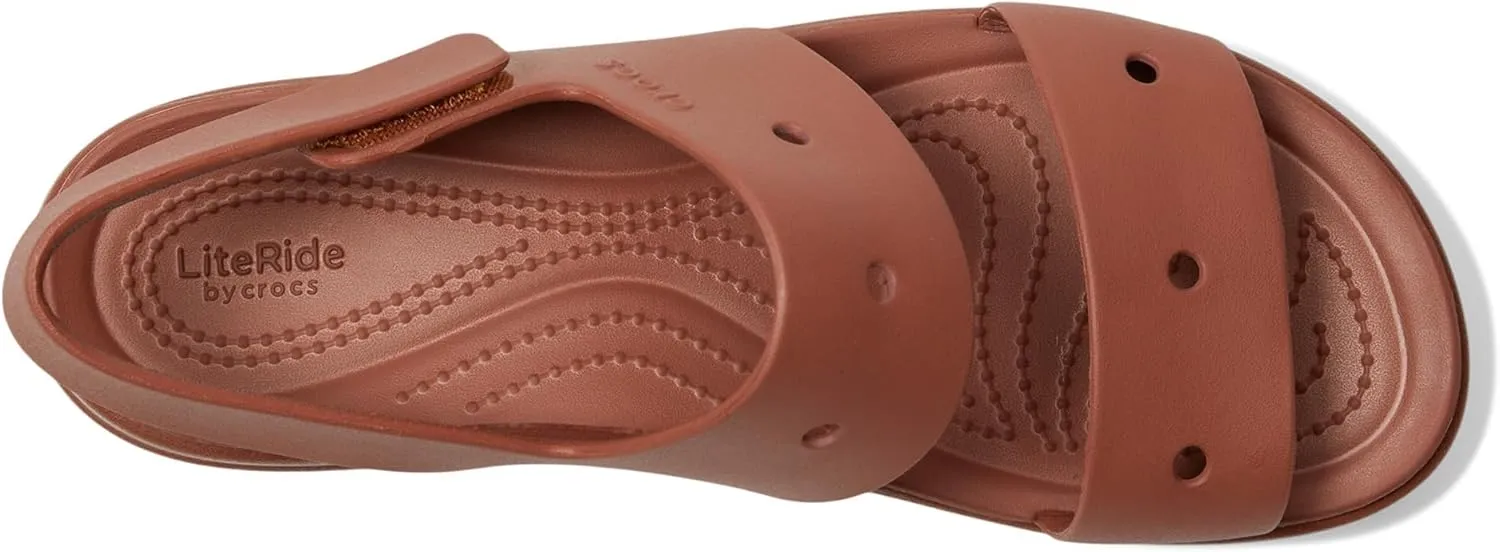 Crocs Women's Brooklyn 4u Low Wedges Sandal